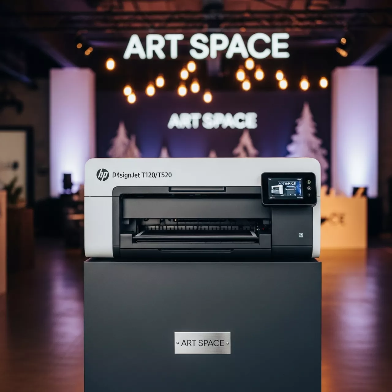 Аренда Подставка HP 24in stand for DesignJet T120 T520 B3Q35A в этно-парке «Моя Россия» — ART SPACE