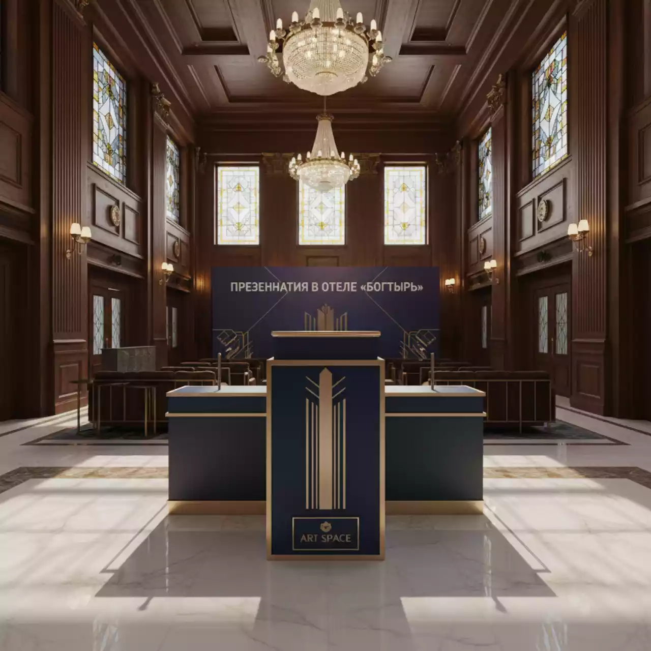 Аренда Подставка крест AFM K40 AFM K402.057 в отеле «Богатырь» — ART SPACE