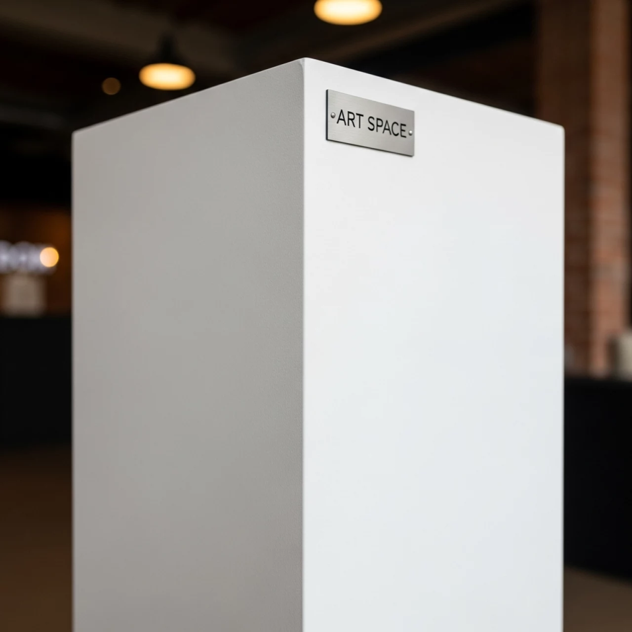 Аренда Подставка Куб белая в ресторане «D.O.M» — ART SPACE