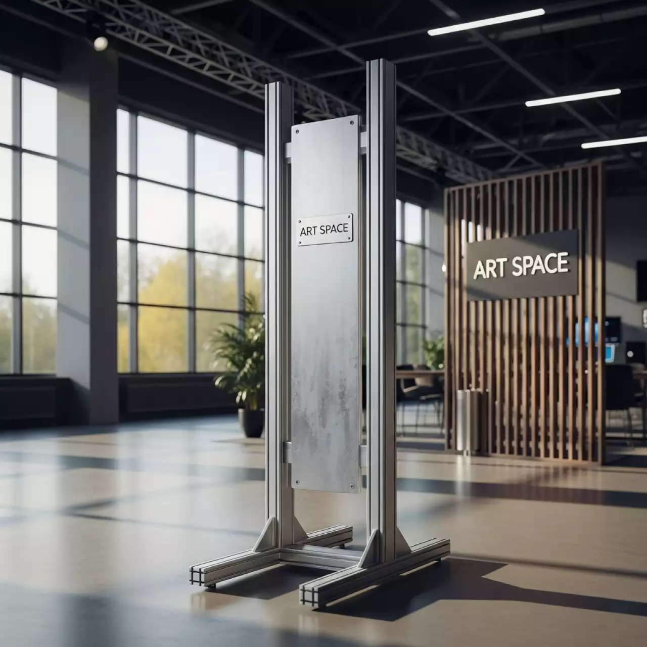 Аренда Подставка LG ST 653T AL в ледовой арене «Шайба» — ART SPACE