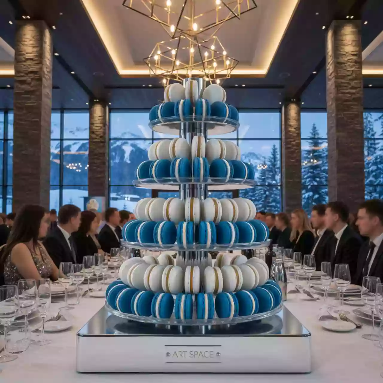 Аренда Подставка макарун на курорте «Газпром» (Альпика) — ART SPACE