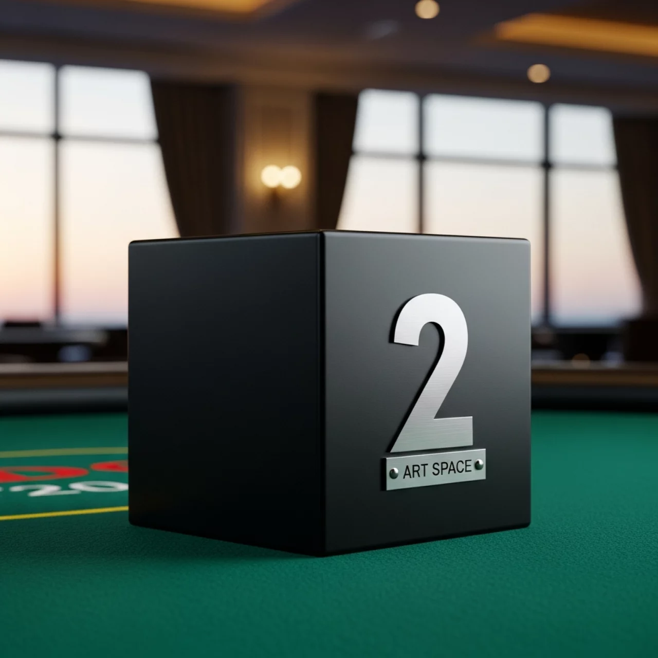 Аренда Подставка под номер Куб в гранд-отеле «Жемчужина» — ART SPACE
