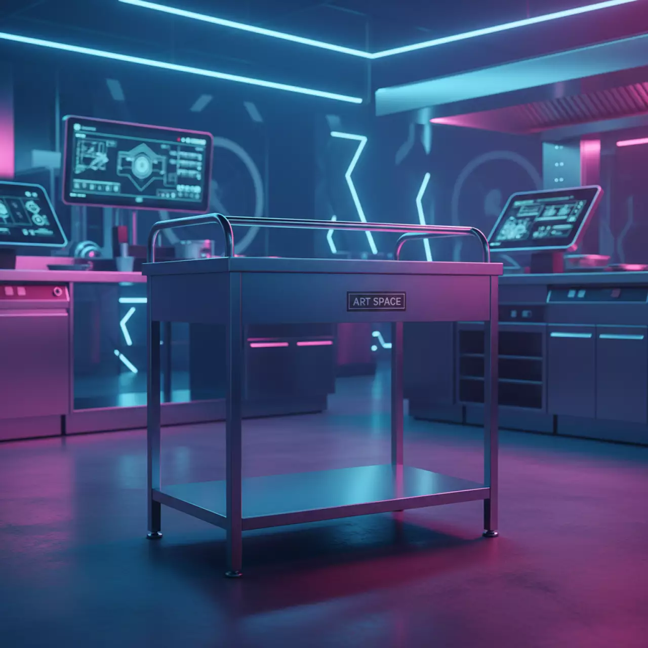 Аренда Подставка под пароконвектомат Рациональ 1070х940х670 мм в Grand Karat Sochi — ART SPACE