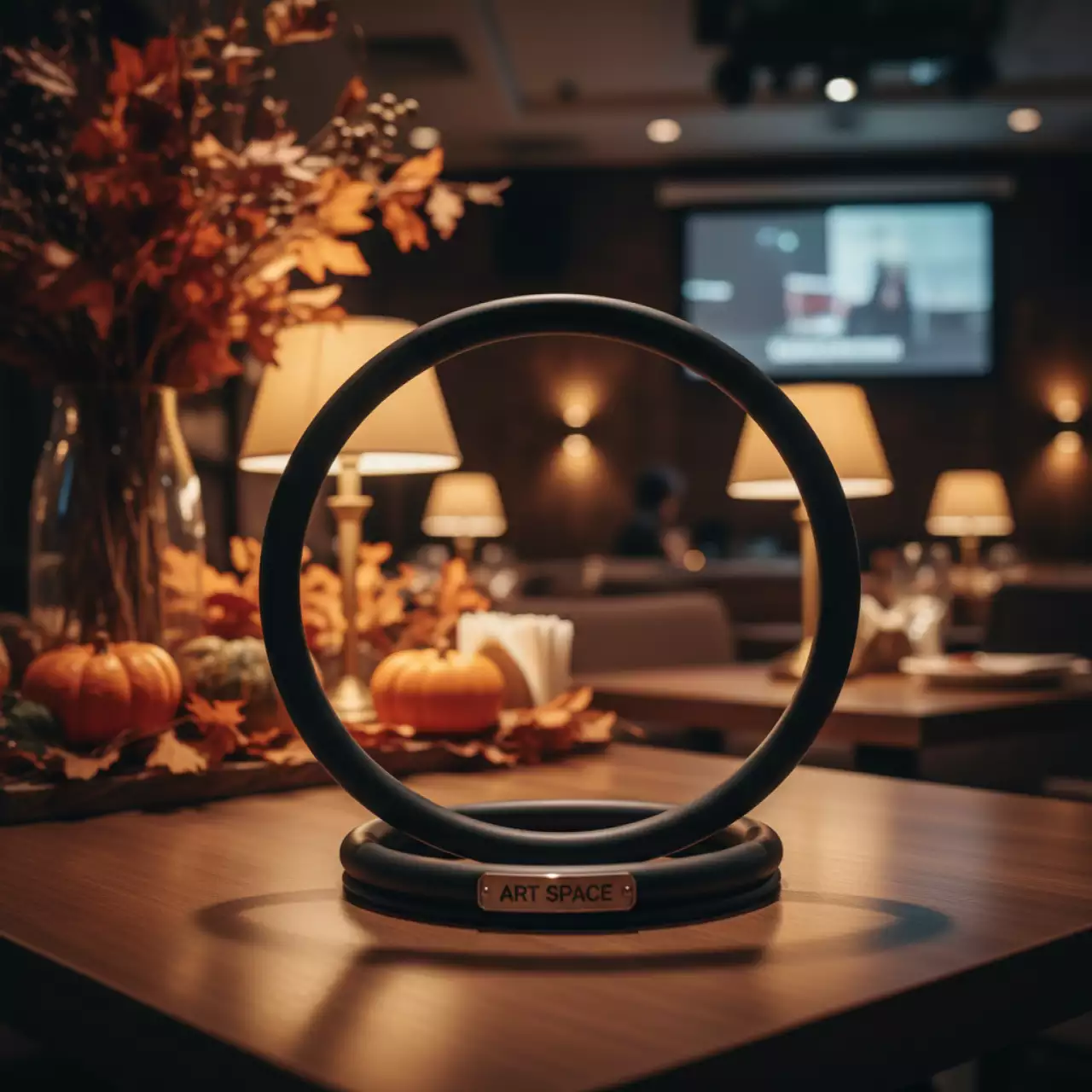 Аренда Подставка пружина металл резина диаметр 25 см высота 12 см в ресторане «D.O.M» — ART SPACE