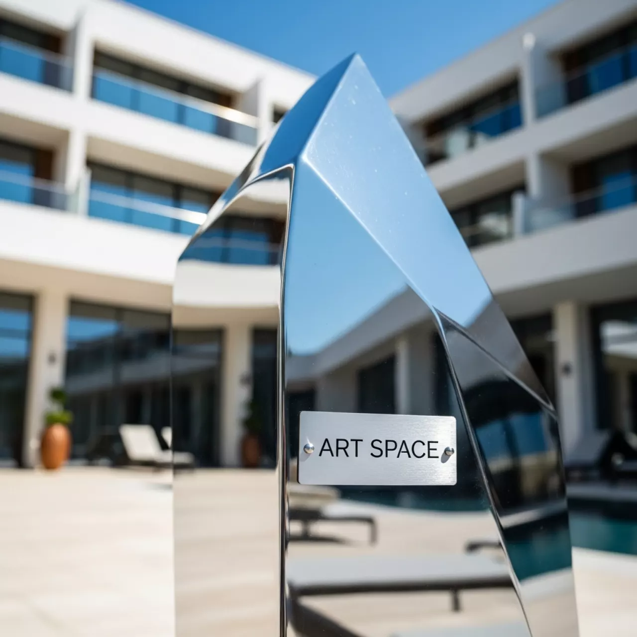 Аренда Подставка сильверглас в Novotel Resort — ART SPACE