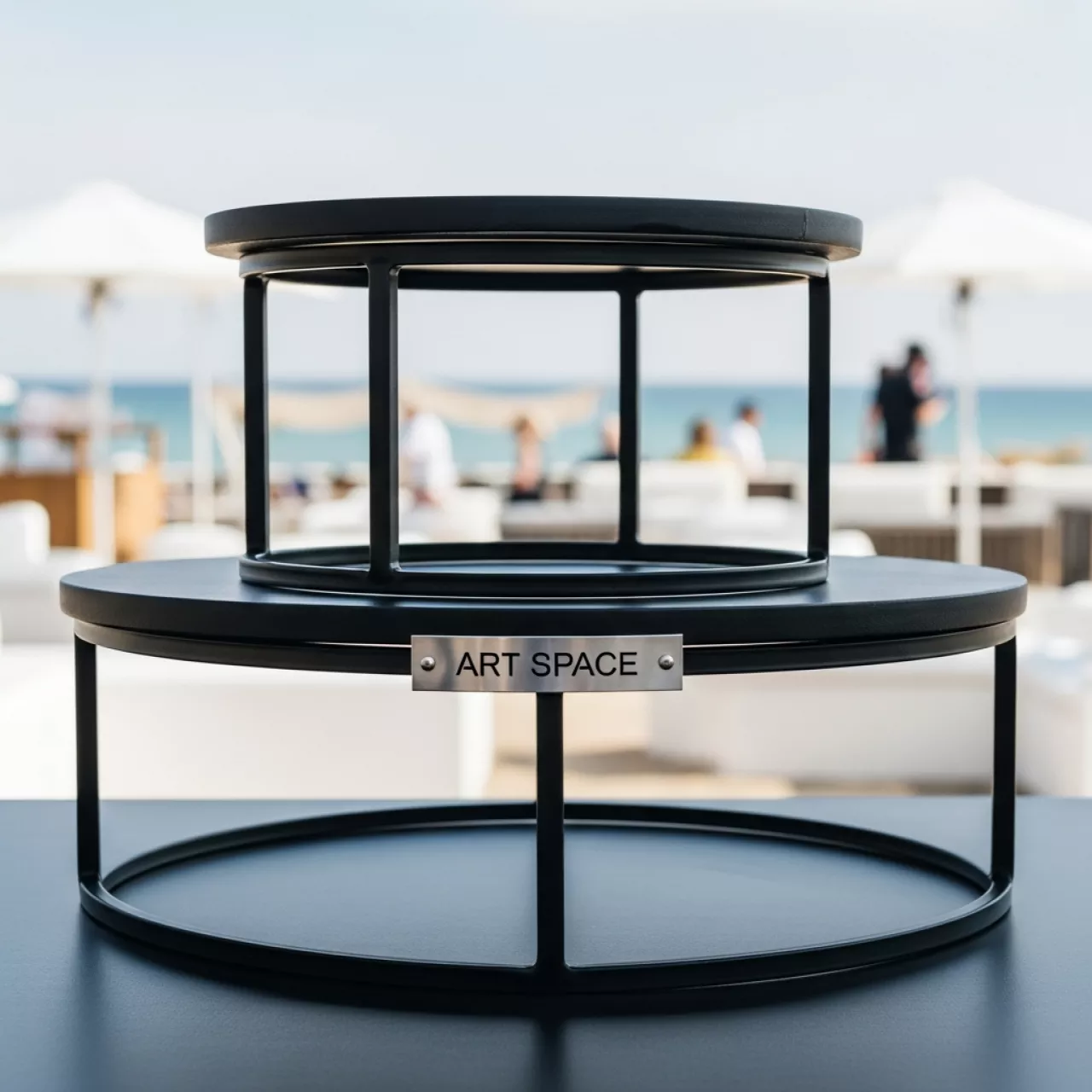 Аренда Подставка уровень под блюда диаметр 20 25 см на пляже «Ривьера» — ART SPACE