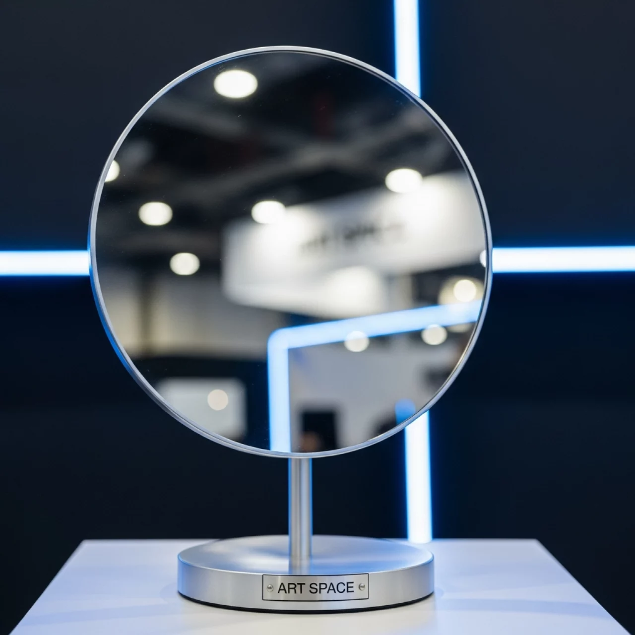 Аренда Подставка зеркальная круглая 45 см в Golden Tulip Rosa Khutor — ART SPACE