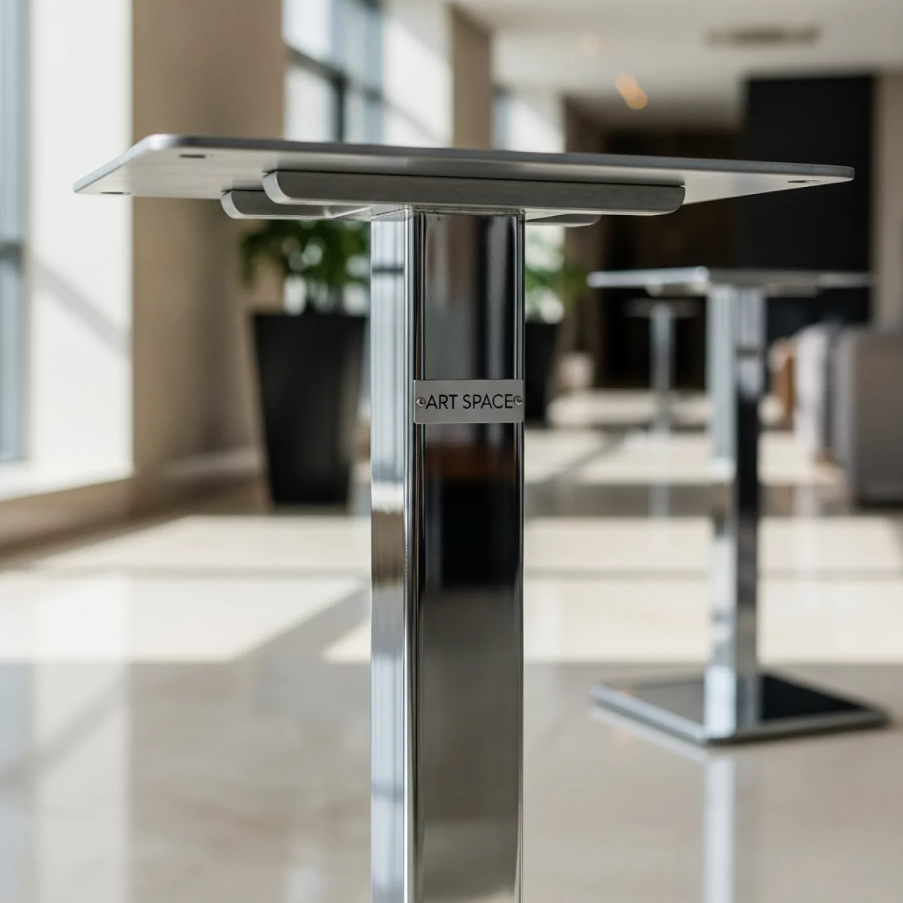 Аренда Подстолье 1263EM хромированное в Cosmos Sochi Hotel — ART SPACE