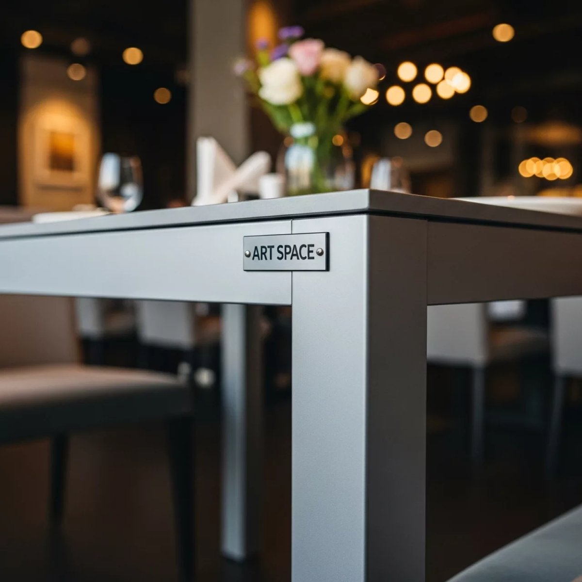 Аренда Подстолье 2156EM алюминий в ресторане «Магадан» — ART SPACE