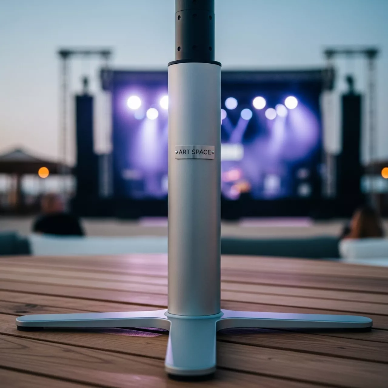 Аренда Подстолье барное для стола Лофт 110 см с регулировкой высоты в пляжном клубе Del Mar — ART SPACE