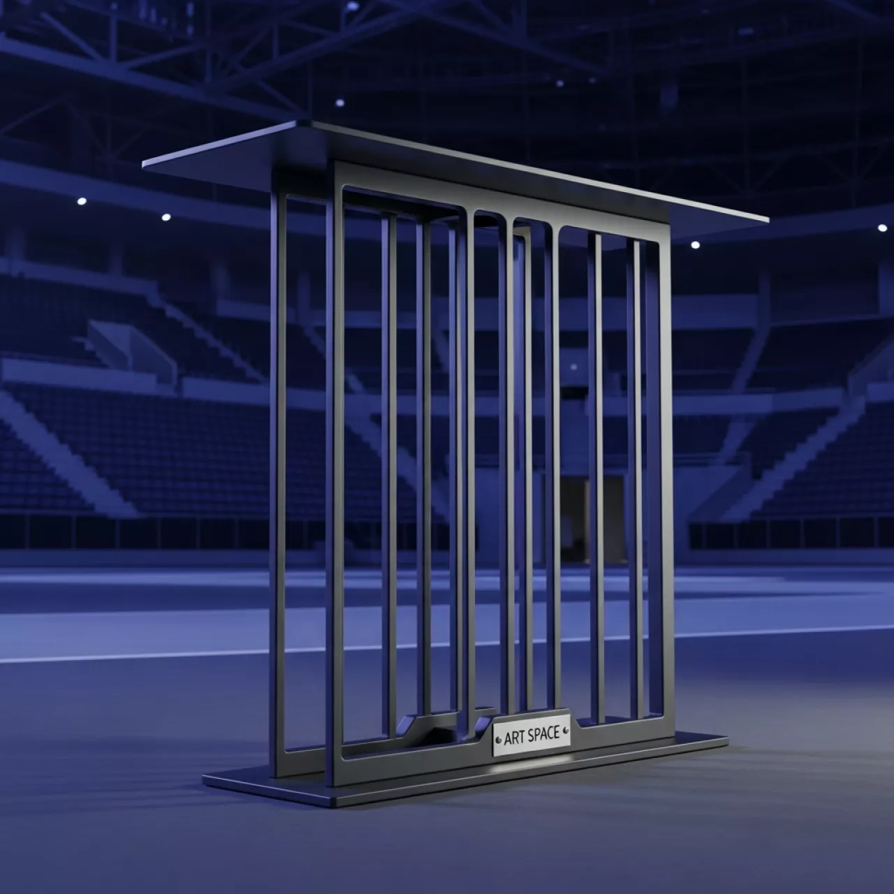 Аренда Подстолье барное металлическое Domino в Ледовом дворце «Айсберг» — ART SPACE