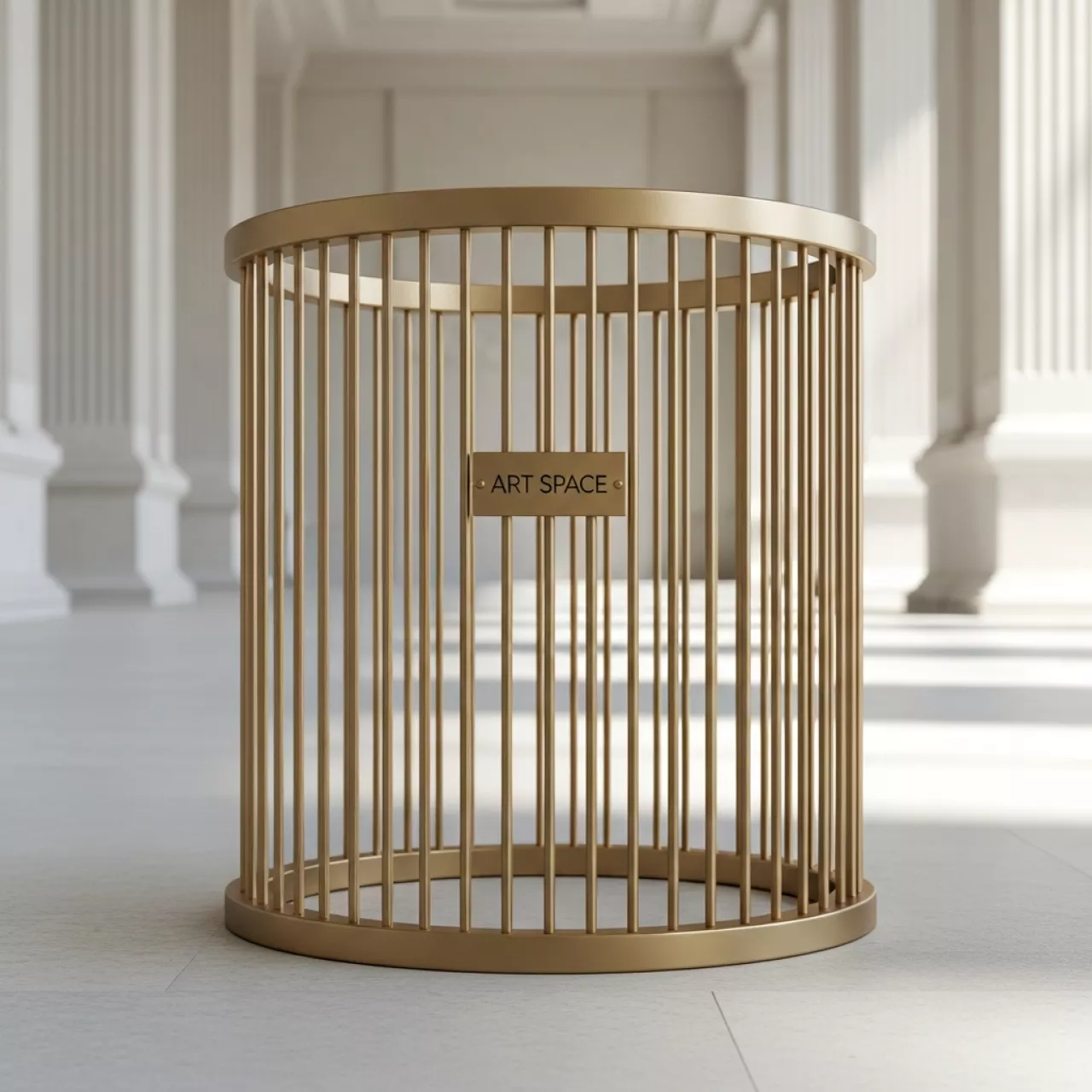 Аренда Подстолье Chinos D820 каркас матовое золото в Зимнем театре — ART SPACE