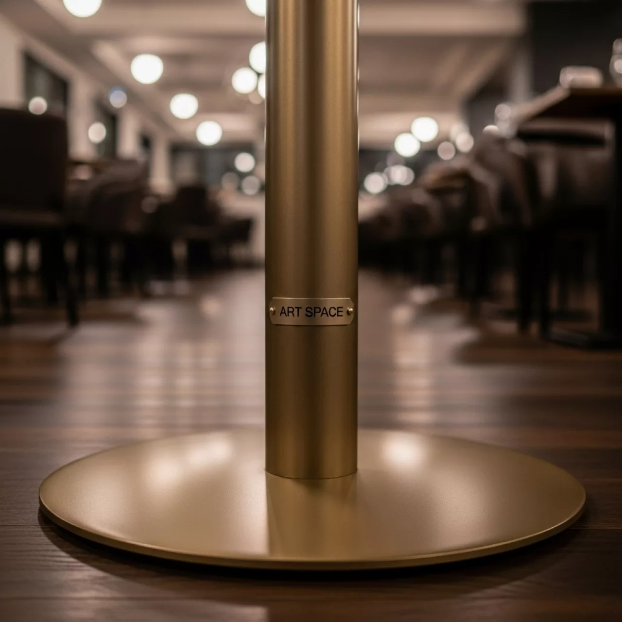 Аренда Подстолье Chinos D 820 каркас матовое золото в ресторане «Brunello» — ART SPACE