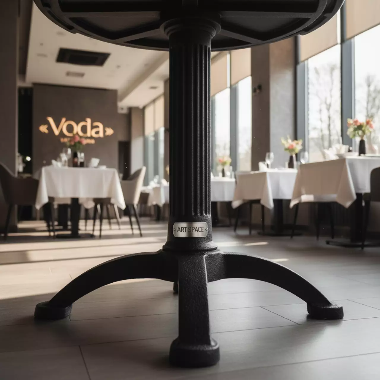 Аренда Подстолье чугунное 1024EM в ресторане «Voda» — ART SPACE