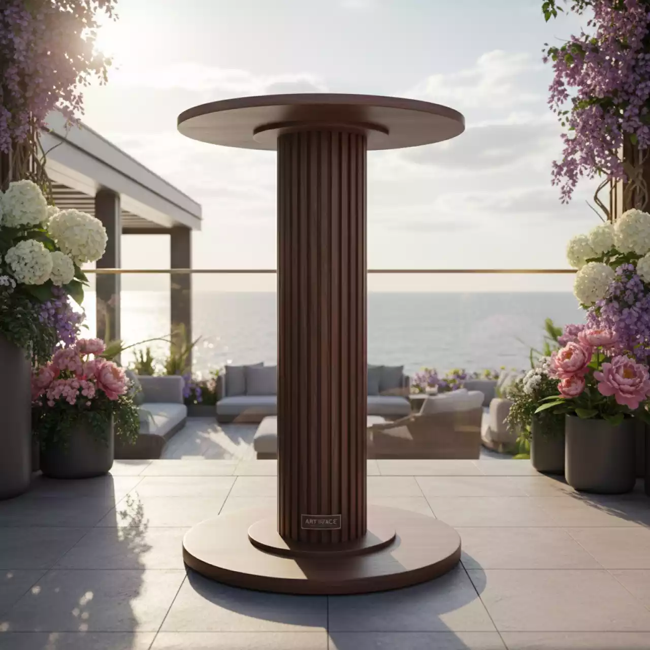 Аренда Подстолье деревянное Tonda на Имеретинской набережной — ART SPACE