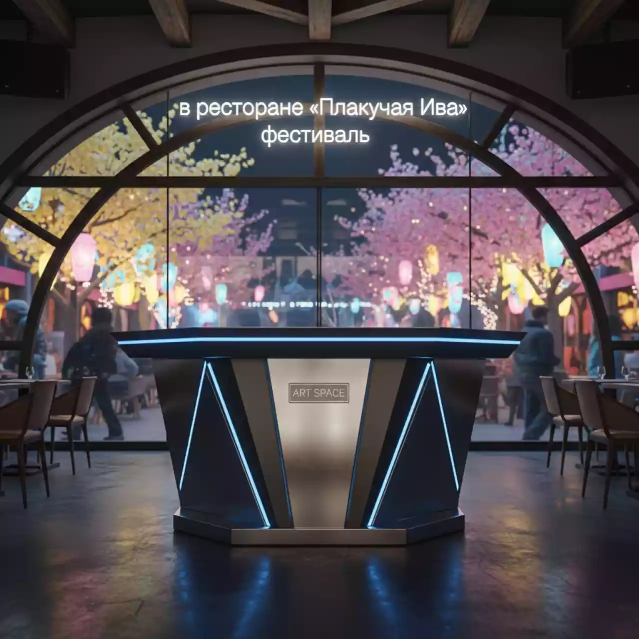 Аренда Подстолье для барной стойки в ресторане «Плакучая Ива» — ART SPACE