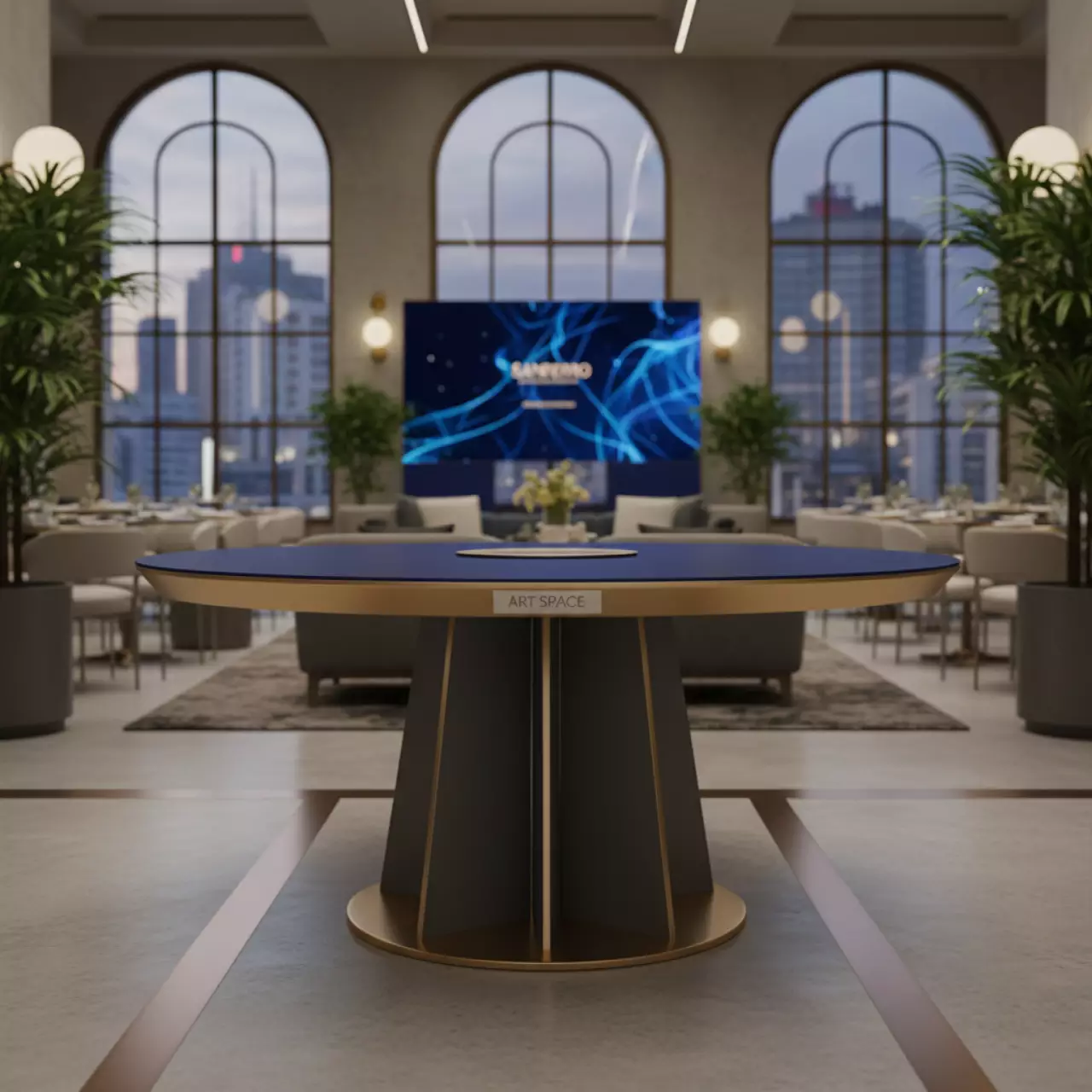 Аренда Подстолье ER 3063H в ресторане «Sanremo» — ART SPACE