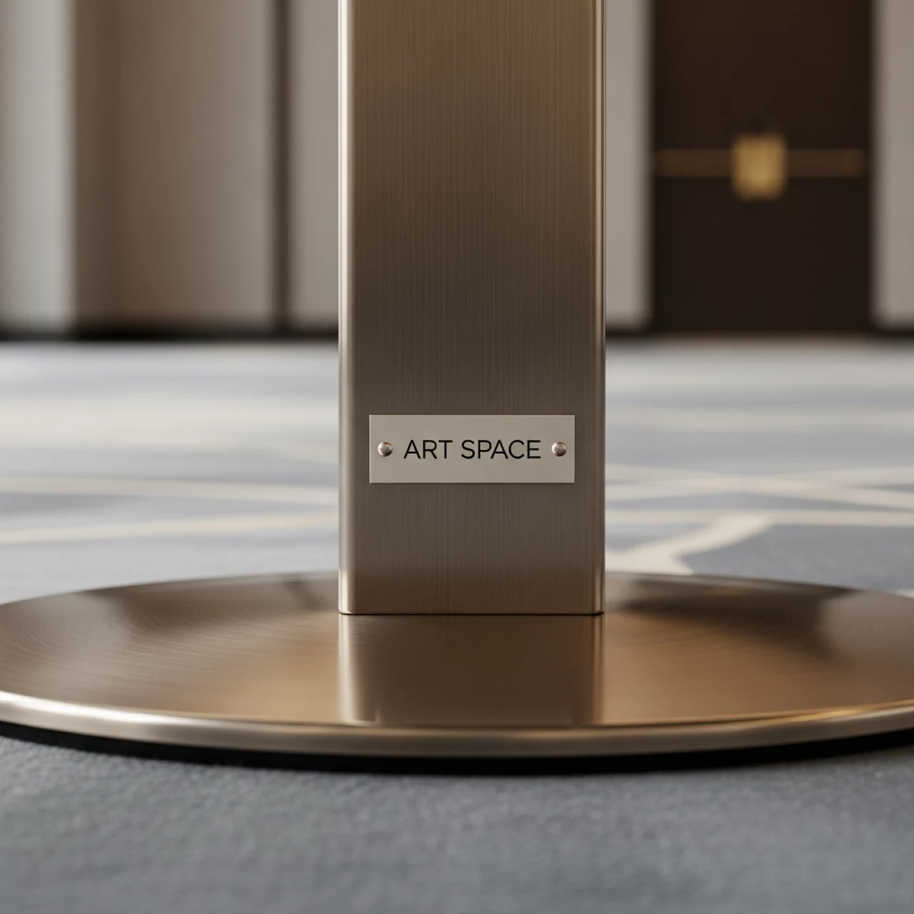 Аренда Подстолье Истборн круглое D660 бронза в Mövenpick Hotel — ART SPACE