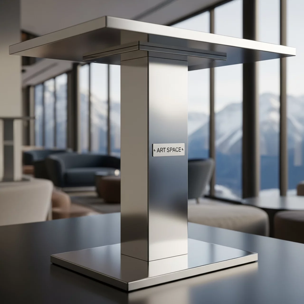 Аренда Подстолье из нержавеющей стали 1070EM в Green Flow Hotel — ART SPACE