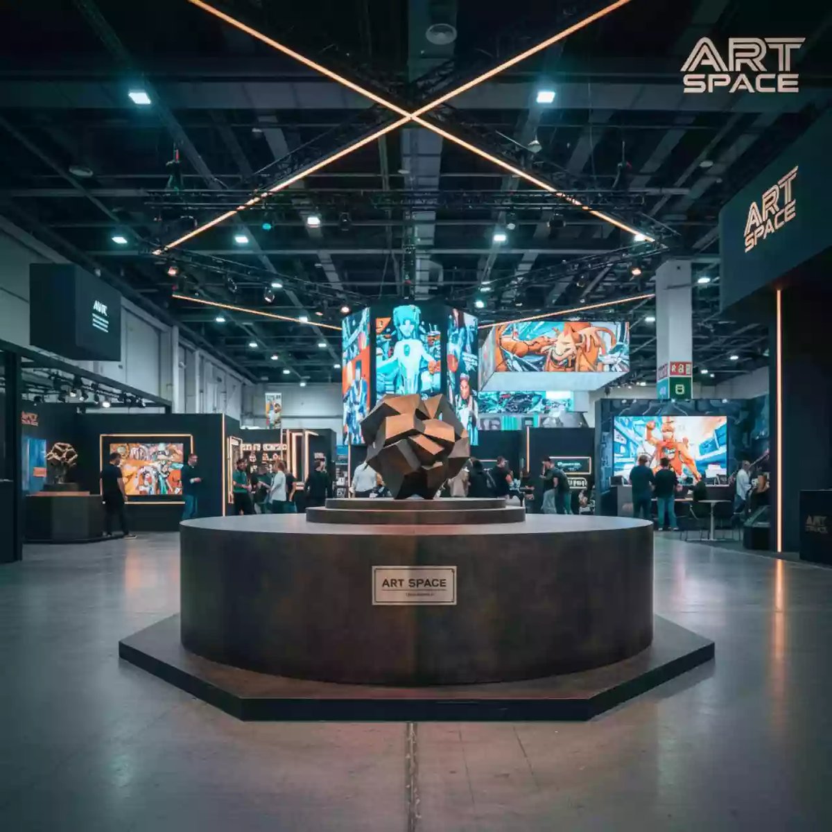 Аренда Подстолье круглое бронзовое Истборн D660 в зале «Чайка» (Морпорт) — ART SPACE