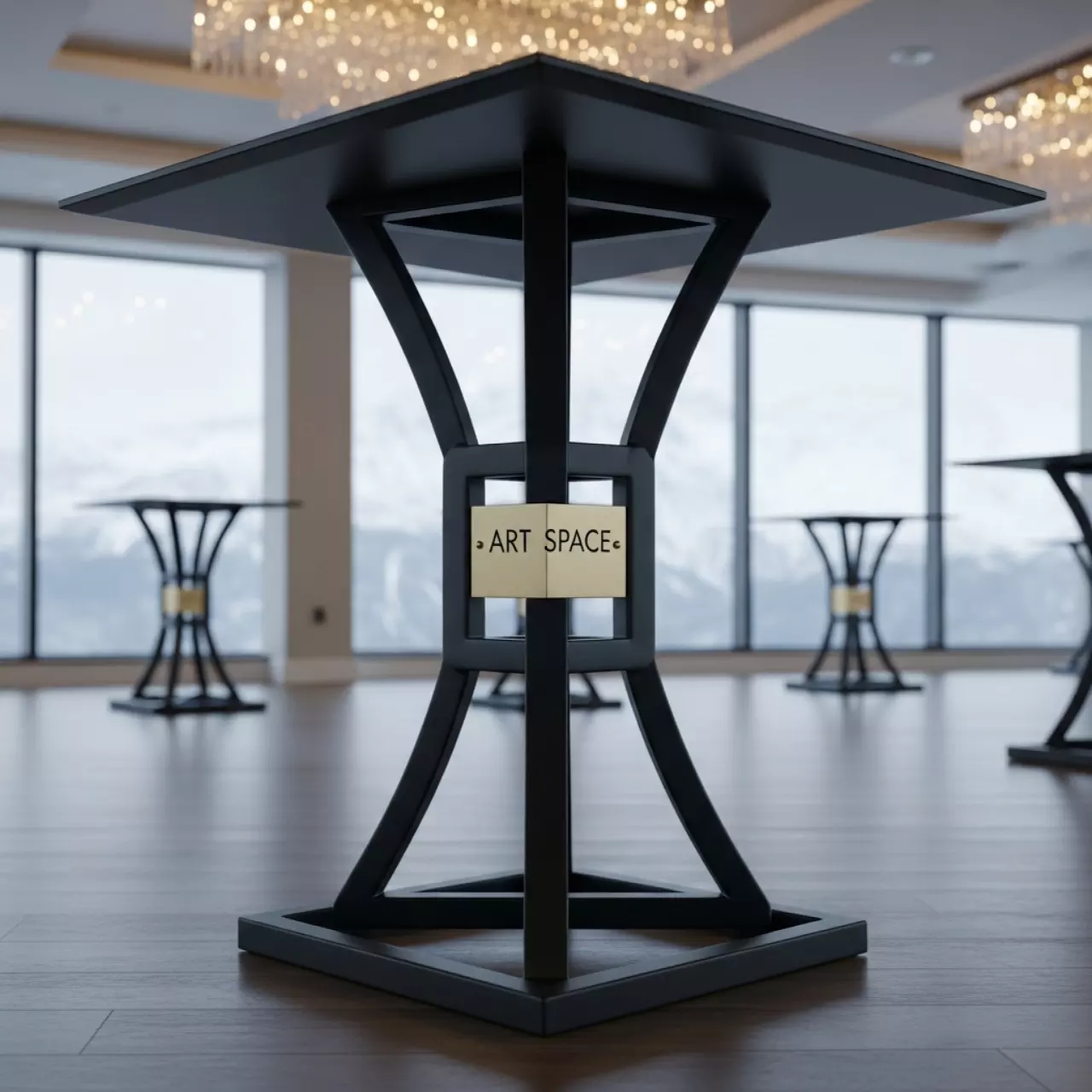 Аренда Подстолье металлическое 1033EM в Swissôtel Resort Sochi Kamelia — ART SPACE