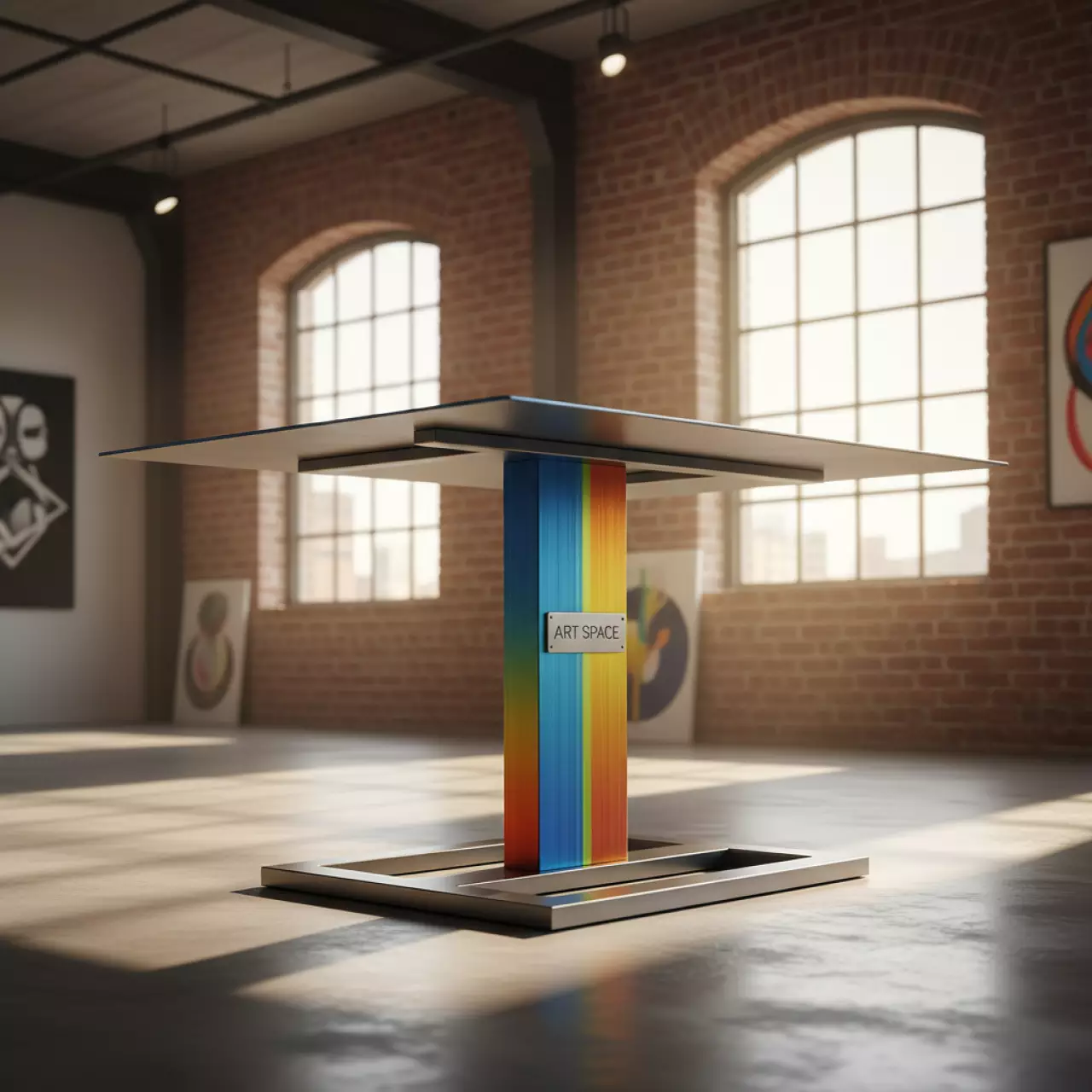 Аренда Подстолье металлическое 1040EM в лофте «Студия 21» — ART SPACE