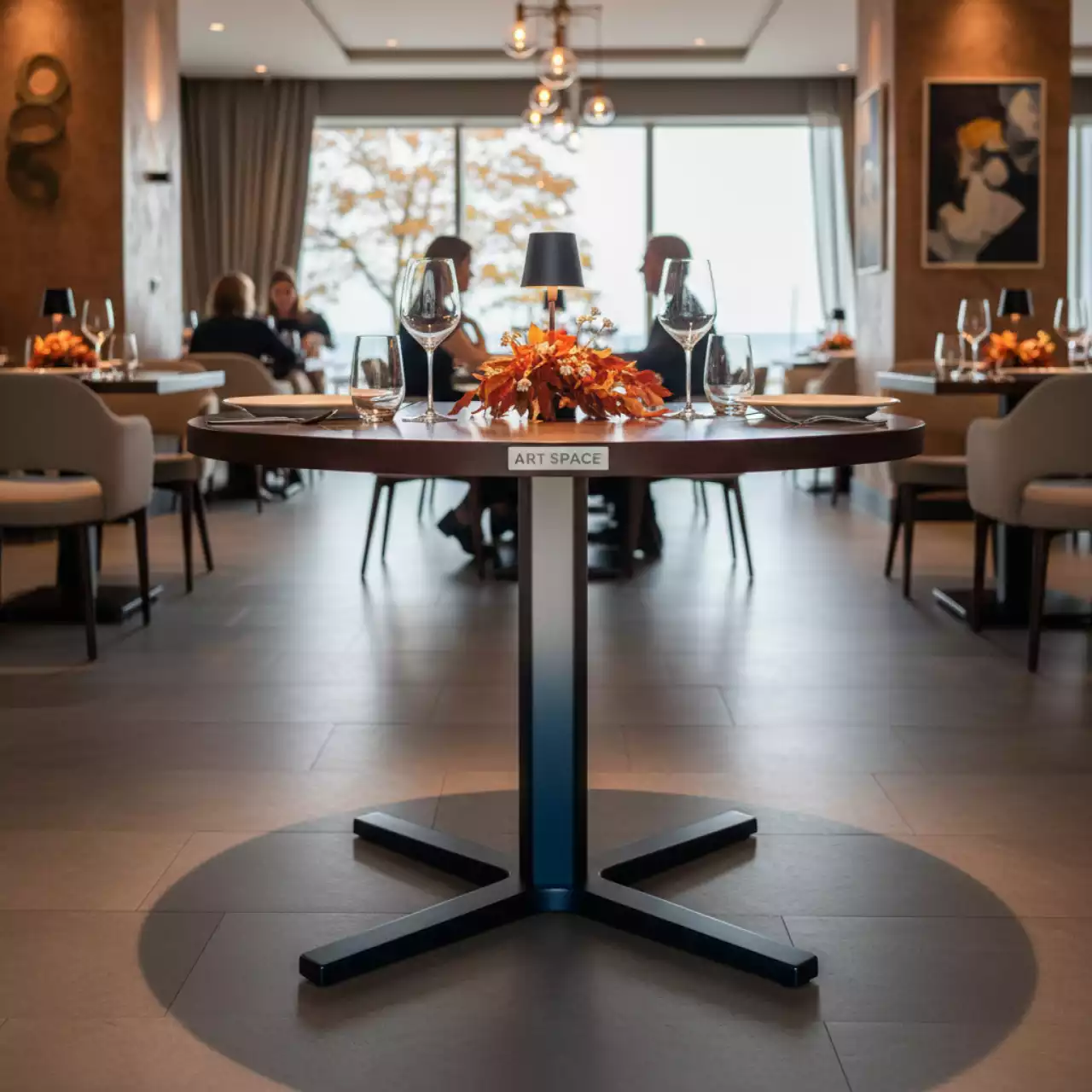 Аренда Подстолье металлическое 1223EM в ресторане «D.O.M» — ART SPACE