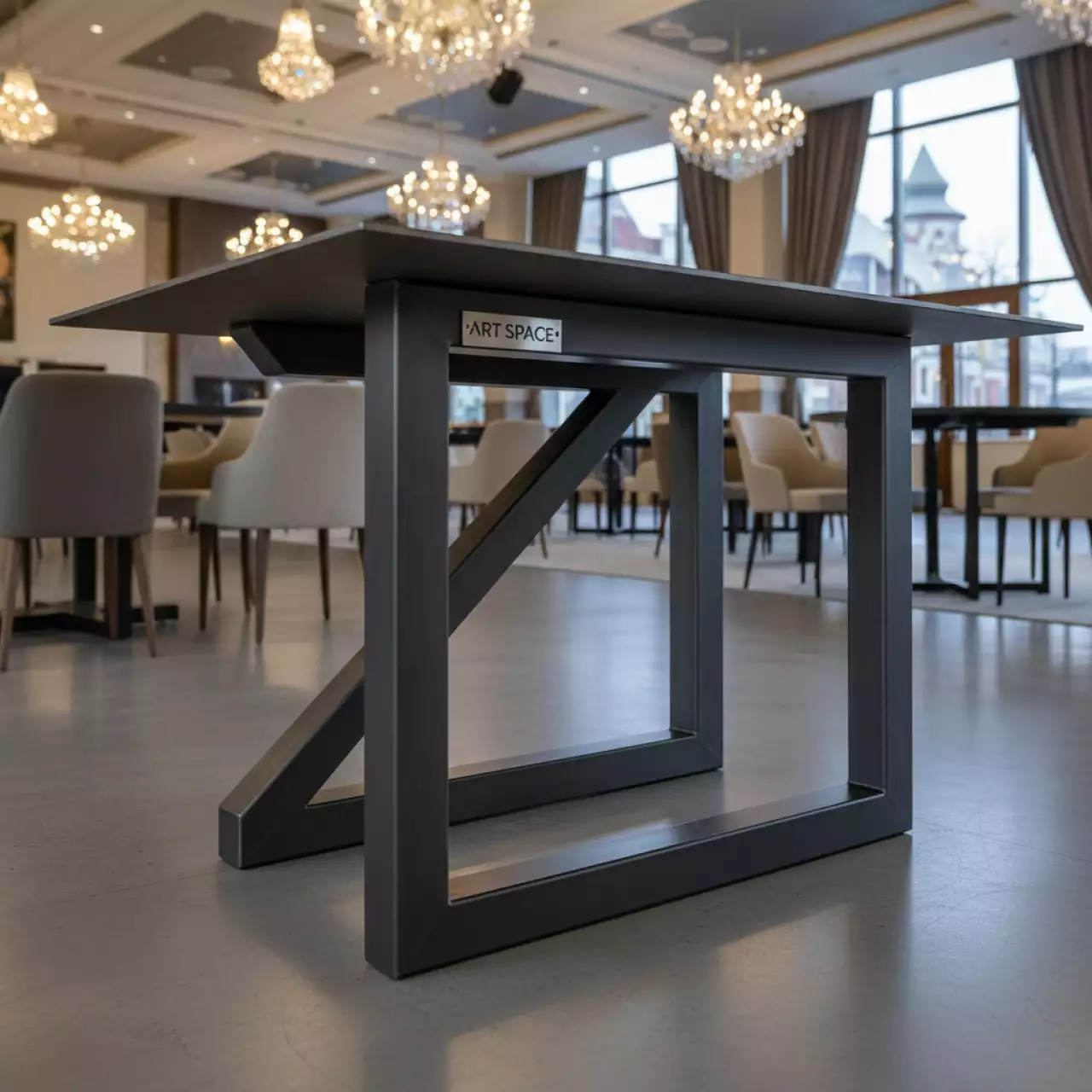 Аренда Подстолье металлическое 1238EM в отеле «Богатырь» — ART SPACE