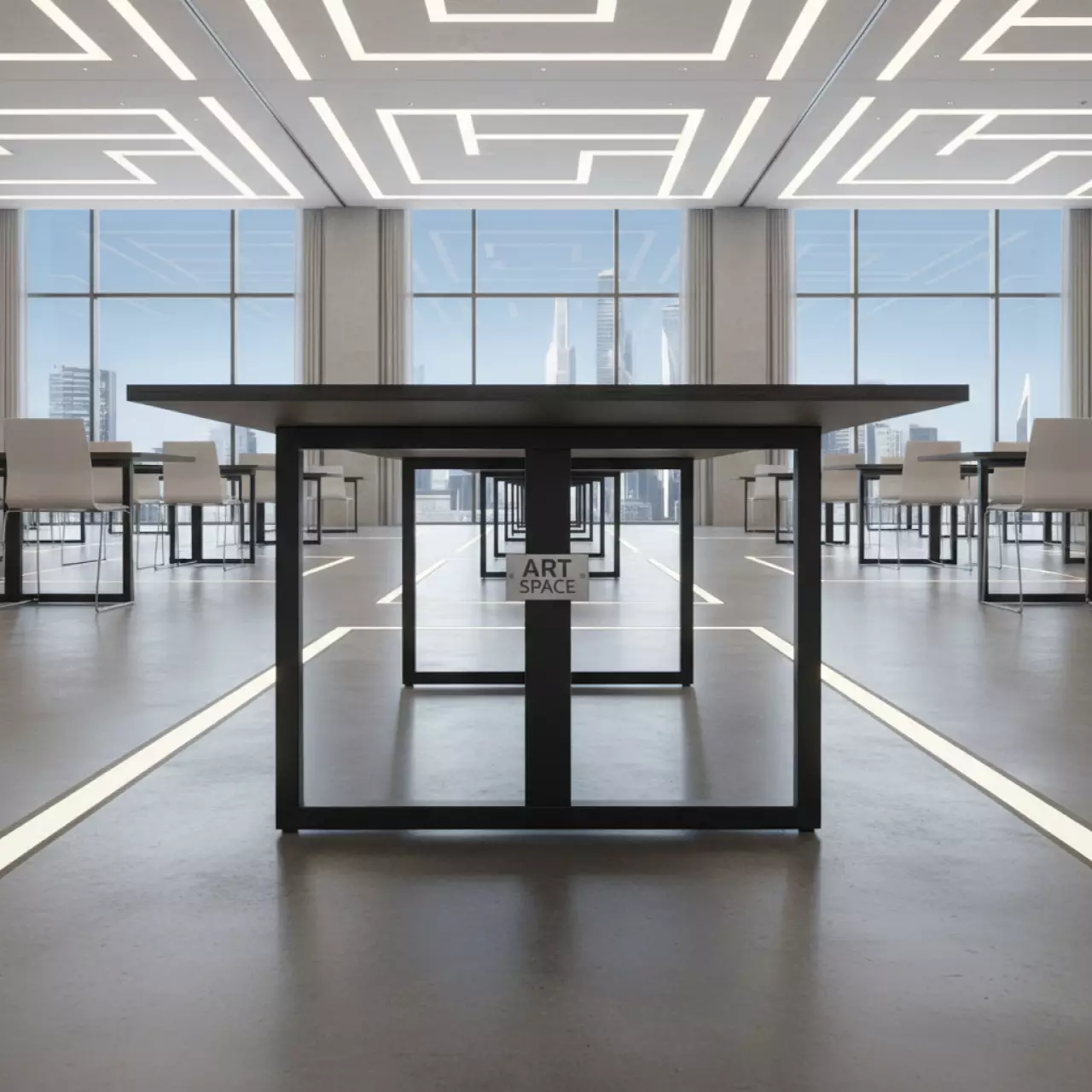 Аренда Подстолье металлическое 2103EM в отеле Hyatt Regency Sochi — ART SPACE