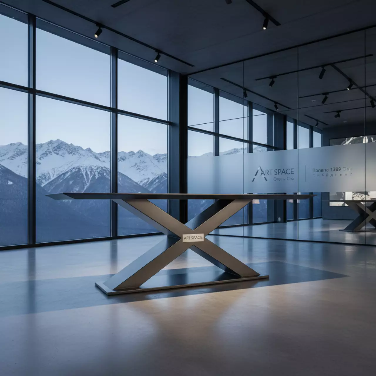 Аренда Подстолье металлическое Ax в Поляна 1389 Отель и Спа — ART SPACE