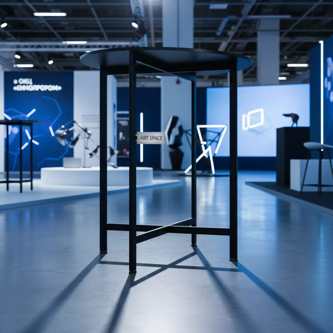 Аренда Подстолье металлическое барное Frasca High Fix в ОКЦ «Галактика» — ART SPACE