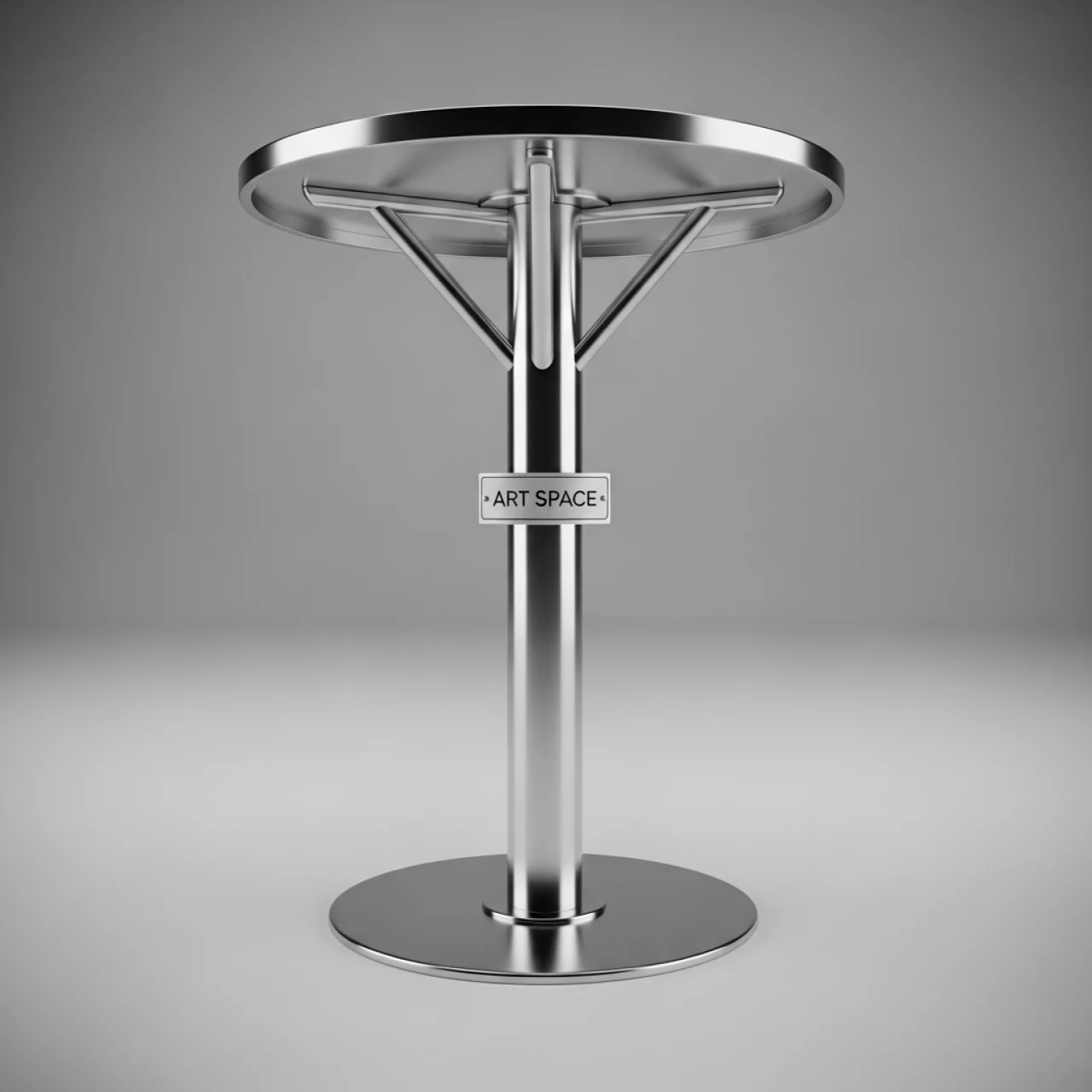 Аренда Подстолье металлическое барное Inox в Radisson Blu Resort & Congress Centre — ART SPACE