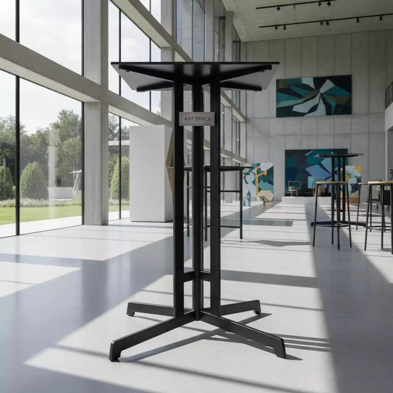 Аренда Подстолье металлическое барное складное Time 312 в Gamma Sirius — ART SPACE