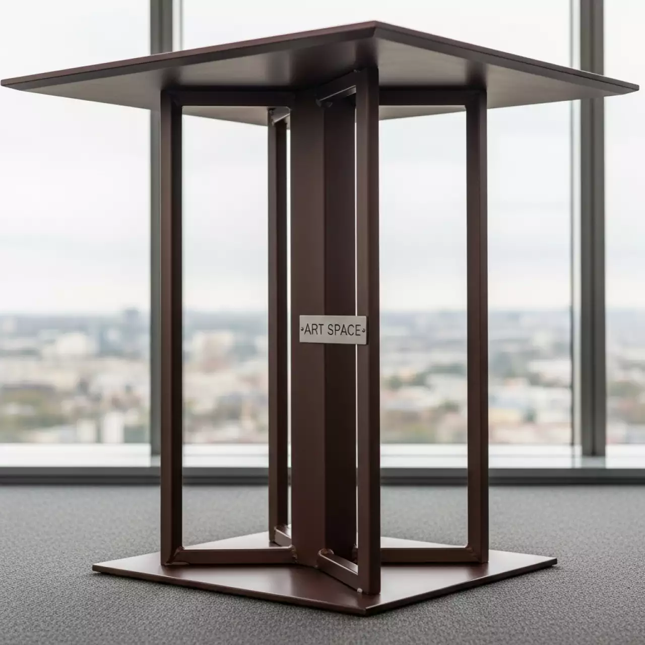 Аренда Подстолье металлическое барное Tiffany в Panorama by Mercure — ART SPACE