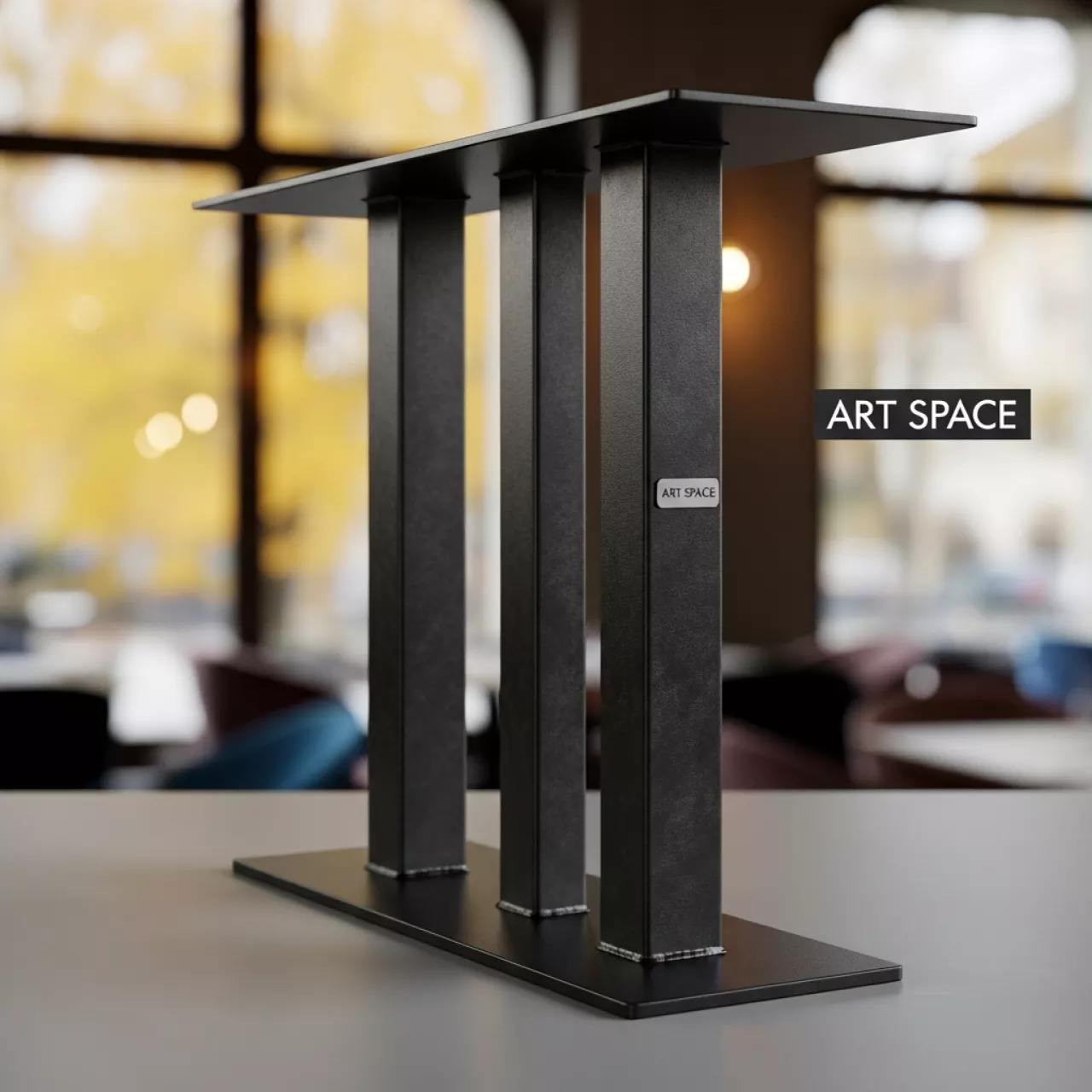 Аренда Подстолье металлическое двойное 405 L в ресторане «Sanremo» — ART SPACE