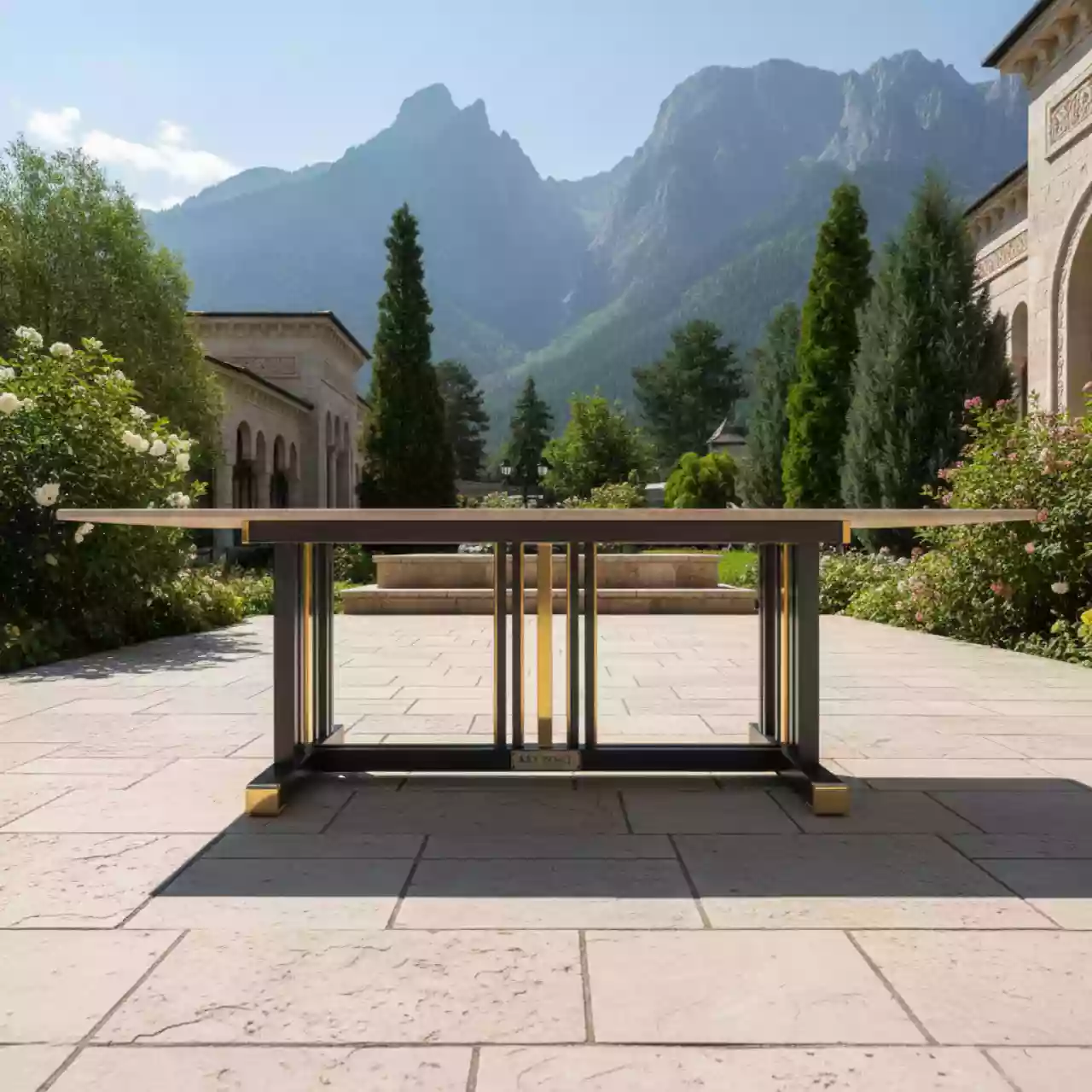 Аренда Подстолье металлическое двойное в этно-парке «Моя Россия» — ART SPACE