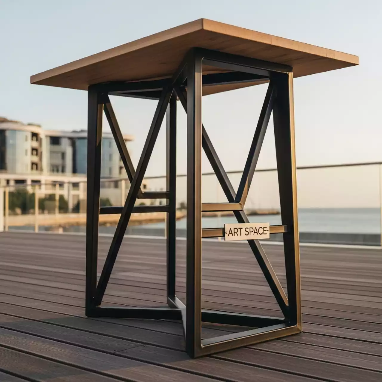 Аренда Подстолье металлическое КВ1212 на Имеретинской набережной — ART SPACE