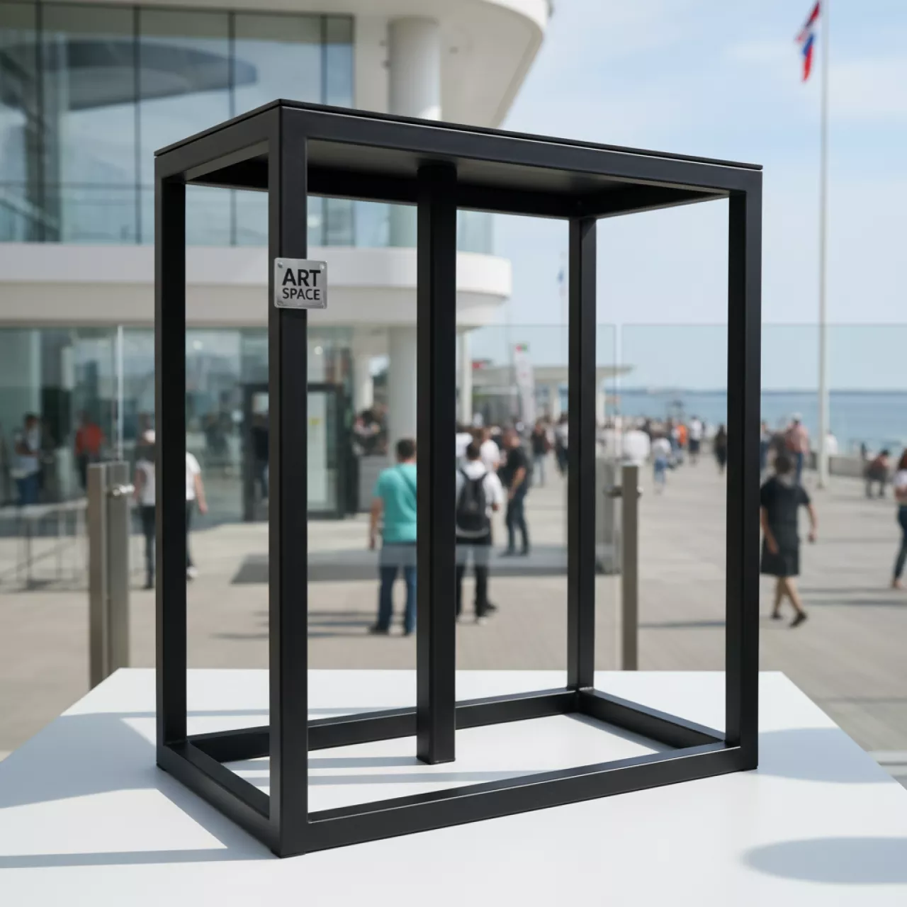 Аренда Подстолье металлическое Квадро Дуо мини на Имеретинской набережной — ART SPACE