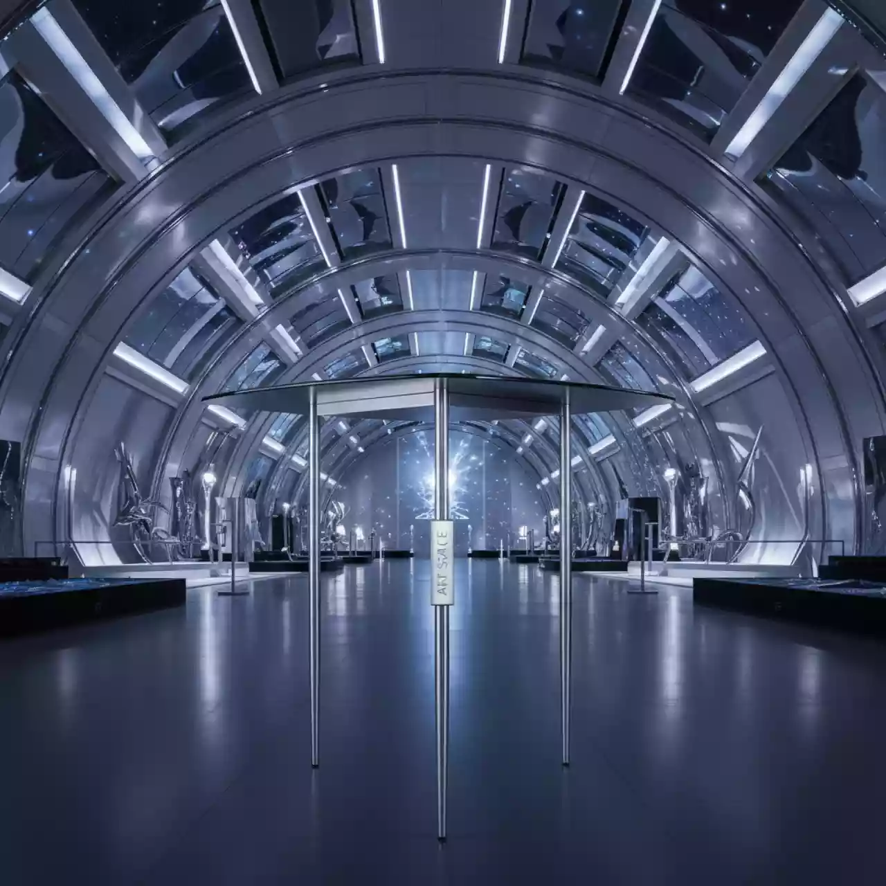 Аренда Подстолье металлическое Nolita в Delta Sirius — ART SPACE