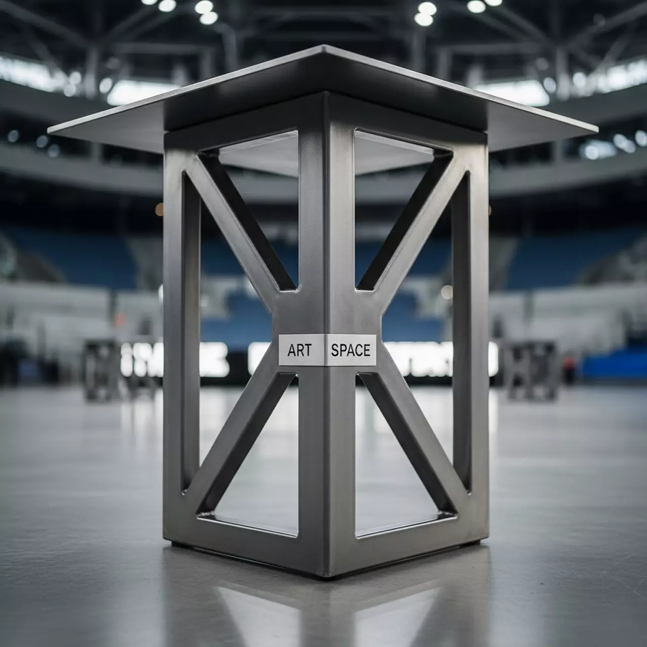 Аренда Подстолье металлическое Сан в ледовом дворце «Роза Хутор» — ART SPACE