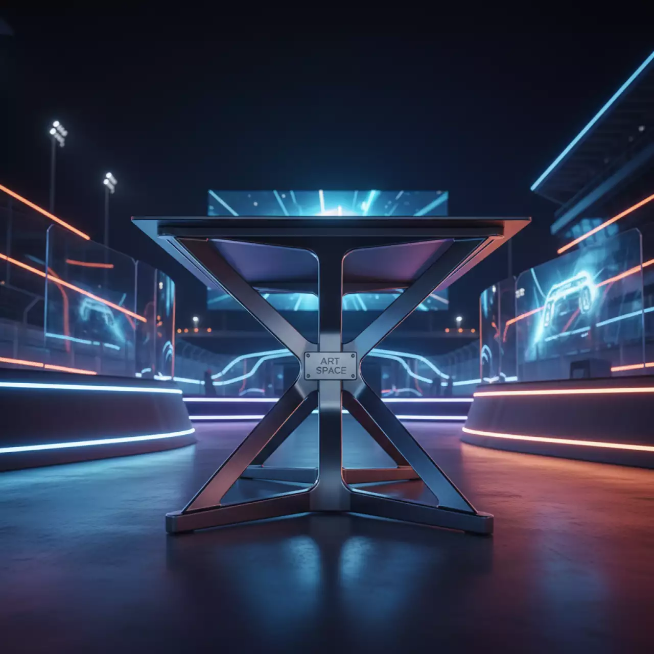 Аренда Подстолье металлическое складное Ibisco Special на Сочи Автодроме — ART SPACE