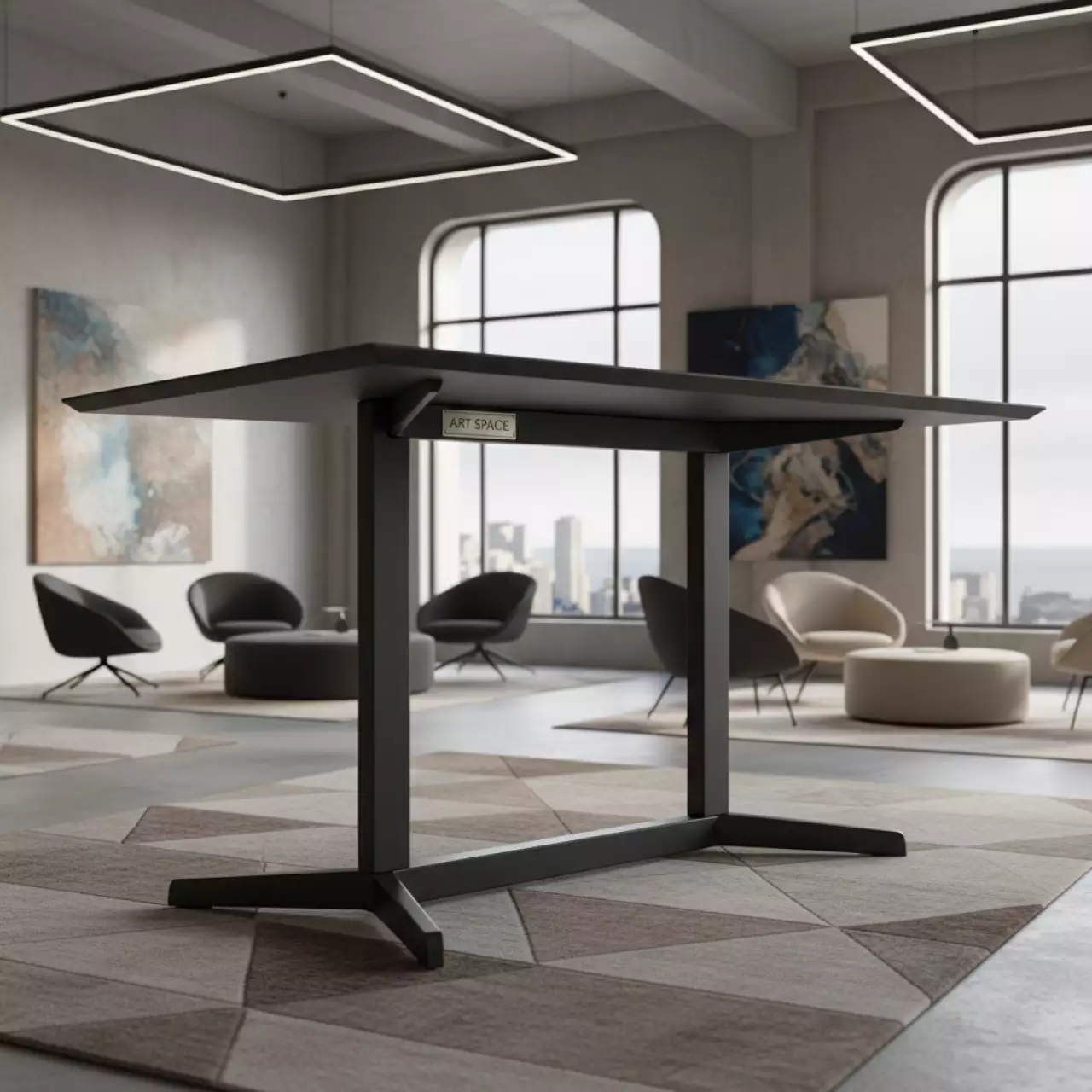 Аренда Подстолье металлическое Slicono BI в отеле Radisson Lazurnaya — ART SPACE