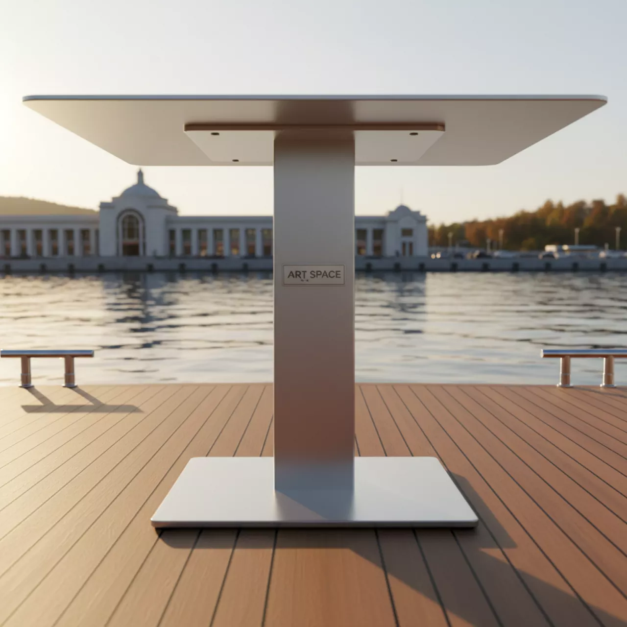 Аренда Подстолье металлическое Time 304 на VIP теплоходе (Морпорт Сочи) — ART SPACE