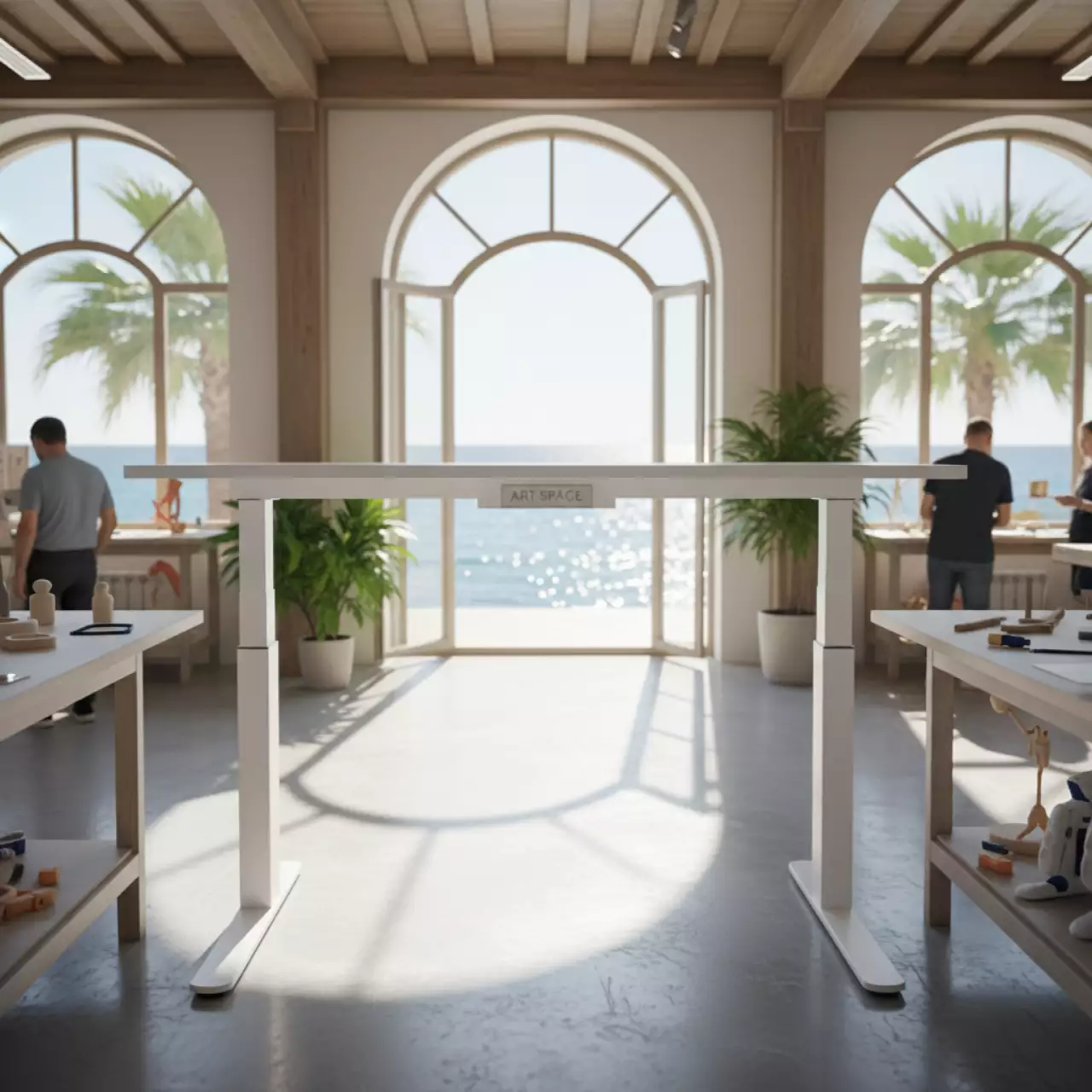 Аренда Подстолье моторизированное Onkron CDF222E W в комплексе «Дагомыс» — ART SPACE