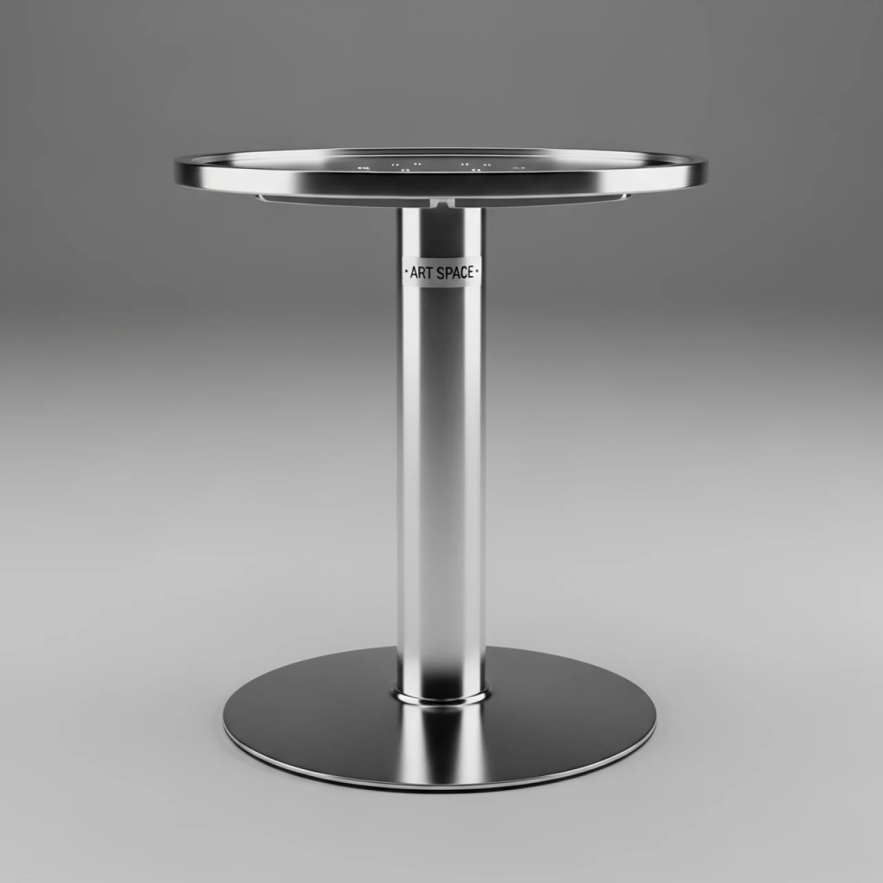 Аренда Подстолье нержавеющая сталь 1295EM в ресторане «Sanremo» — ART SPACE