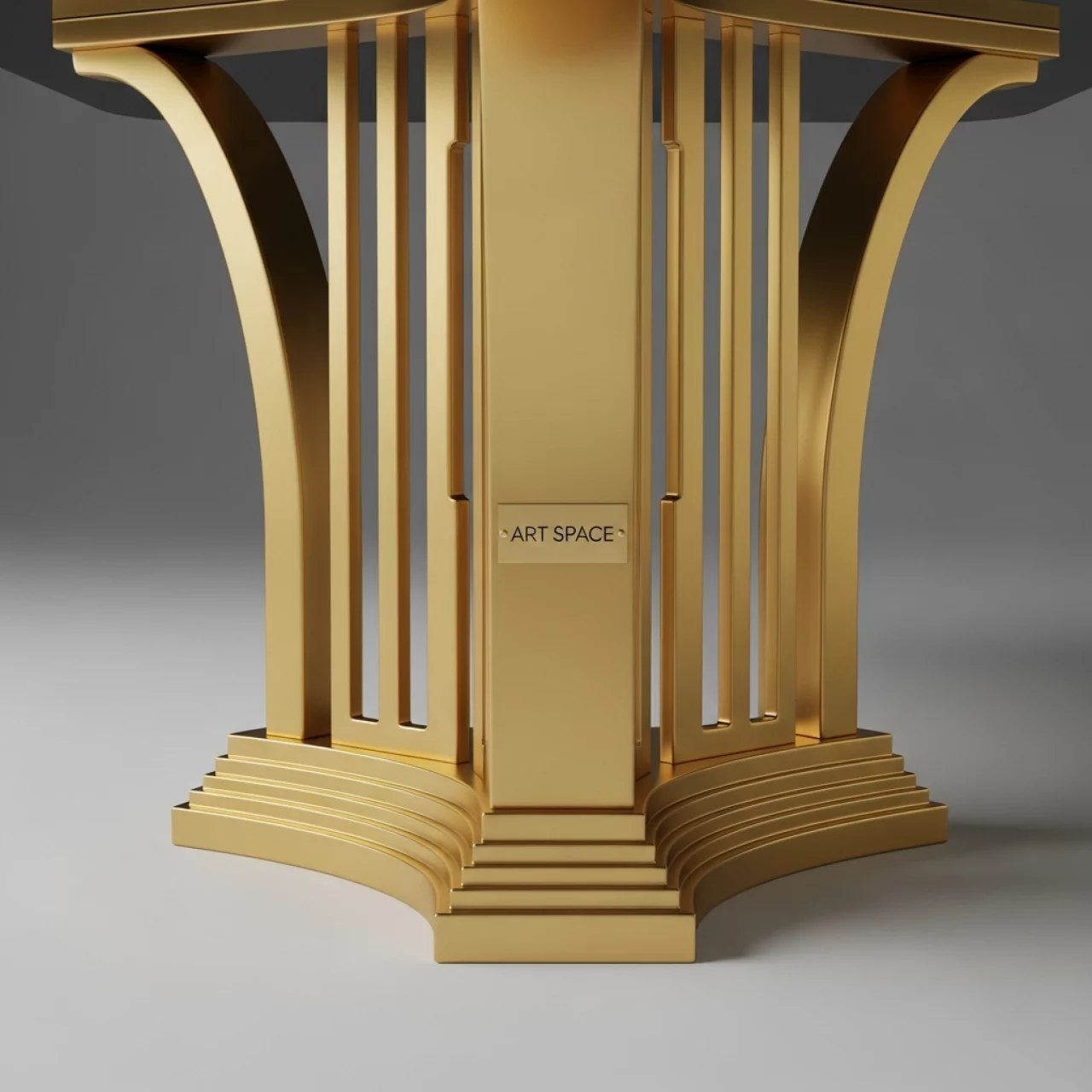 Аренда Подстолье обеденное Alan золотой в Swissôtel Resort Sochi Kamelia — ART SPACE