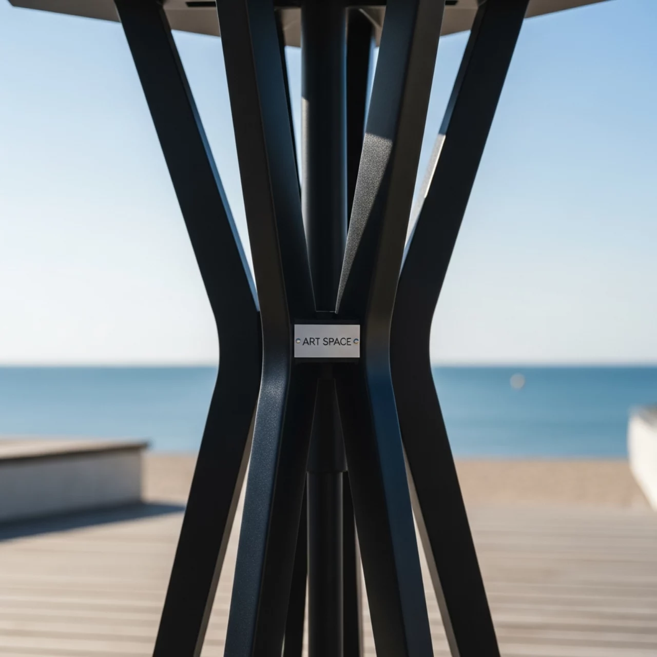 Аренда Подстолье PH 80 черное на пляже «Мандарин» — ART SPACE