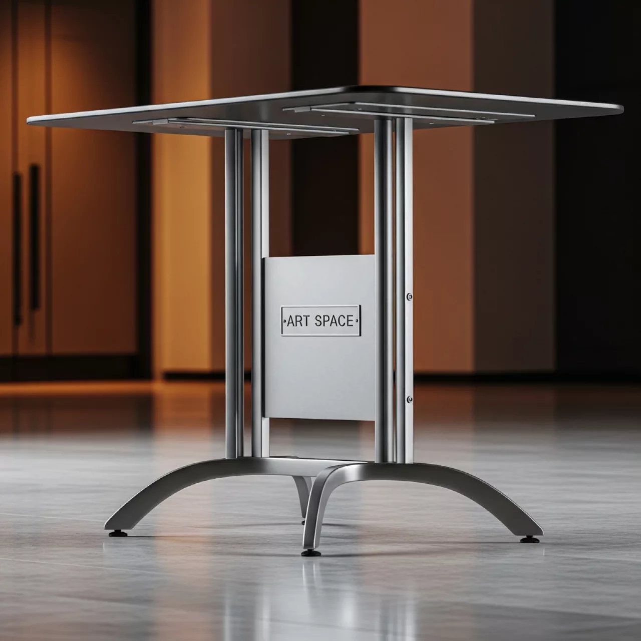 Аренда Подстолье стальное 1003EM двойное в Radisson Blu Resort & Congress Centre — ART SPACE