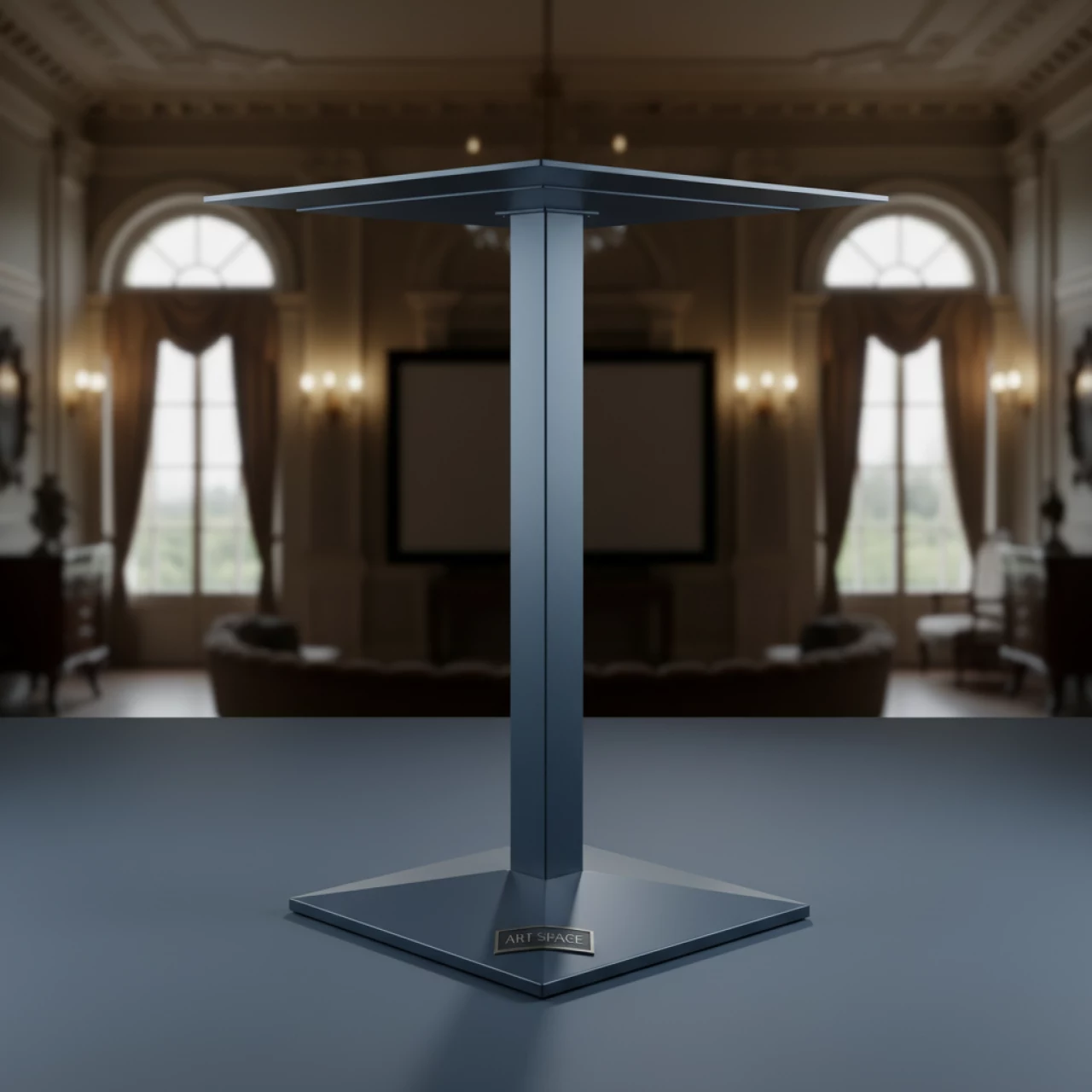 Аренда Подстолье стальное барное 1030EM на вилле «Анна» — ART SPACE