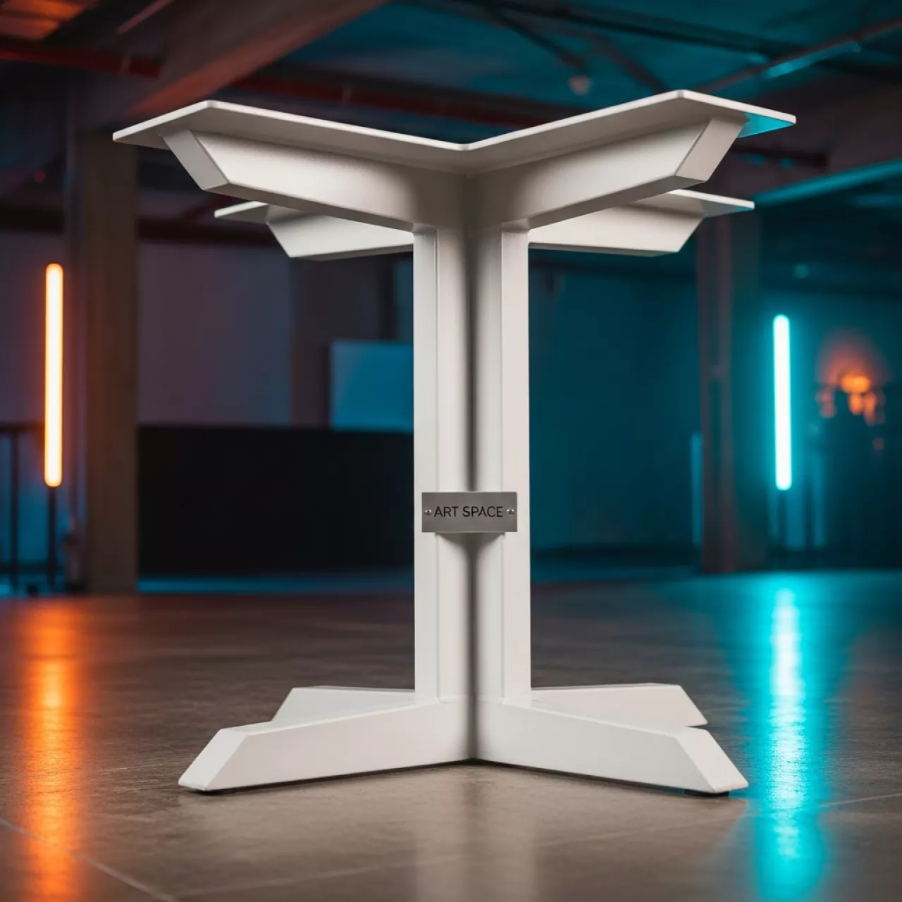 Аренда Подстолье T 10 белое в Red Arena — ART SPACE